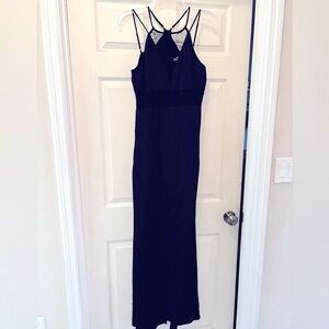 BCBGeneration Black Maxi Slip Dress
